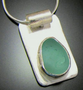 Sea Glass Necklace - West Coast Sea Glass